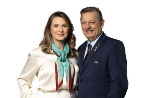 Moacir Schaly e Maria Cristina Thibes Schaly
